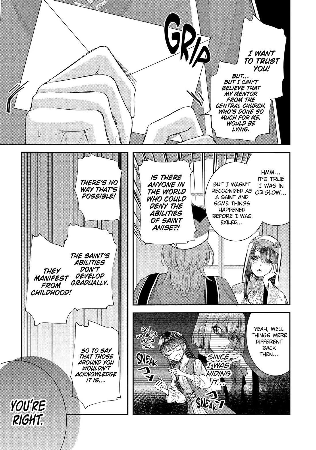 Seijo no Hazu ga, Douyara Nottoraremashita Chapter 45 page 7 - Chapter 45