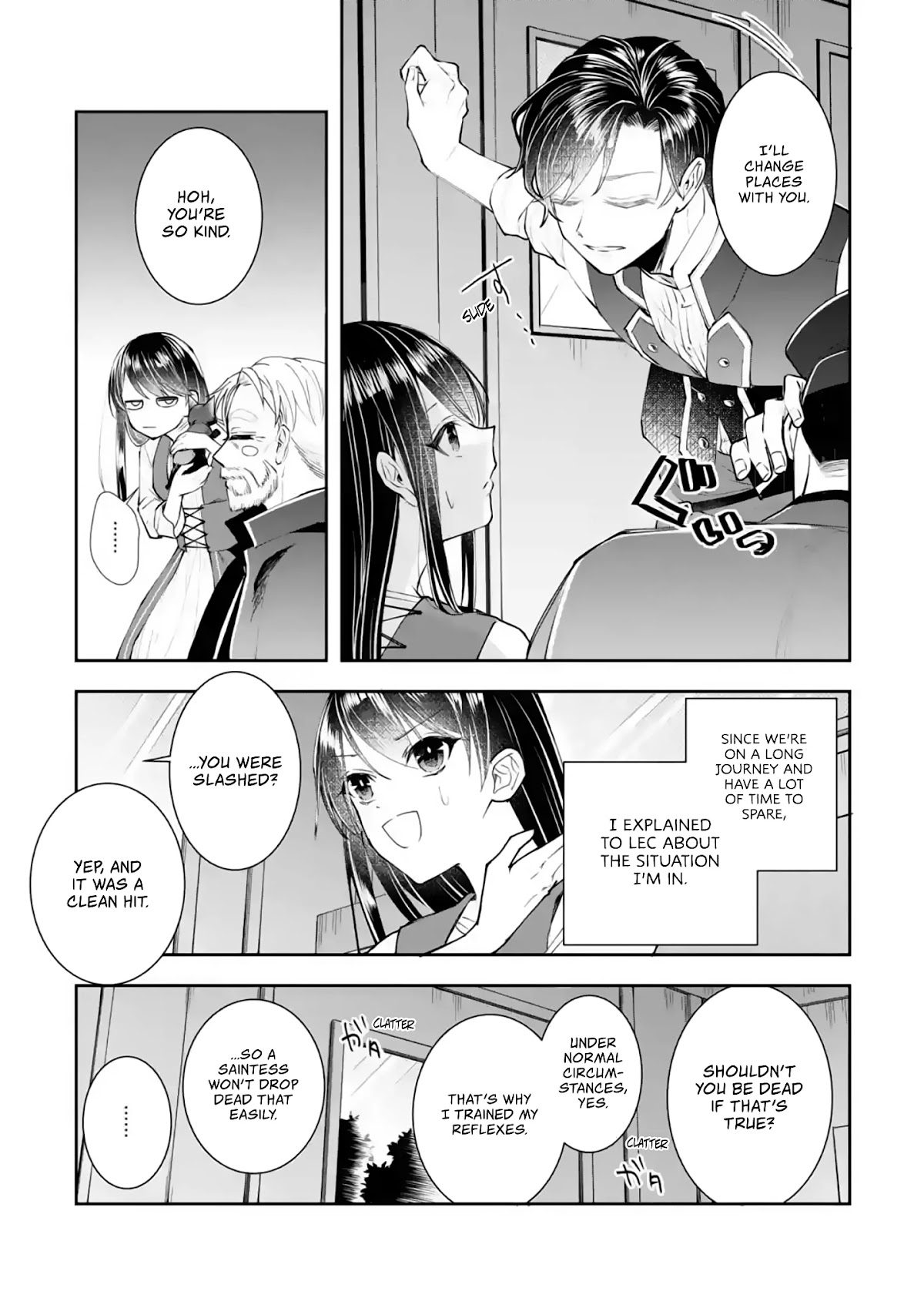 Seijo no Hazu ga, Douyara Nottoraremashita Chapter 5.1 page 4 - Chapter 5.1