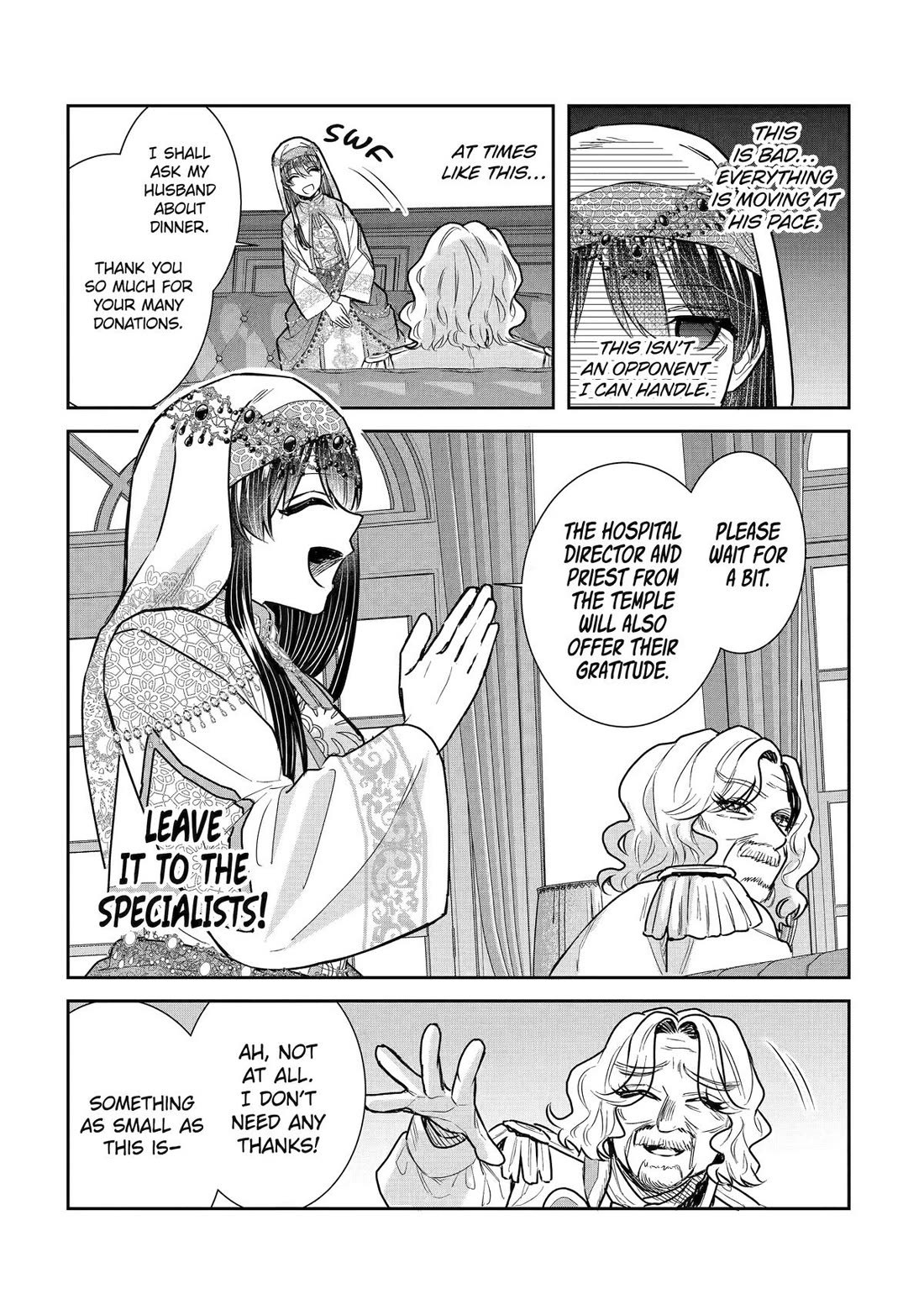 Seijo no Hazu ga, Douyara Nottoraremashita Chapter 55 page 35 - Chapter 55