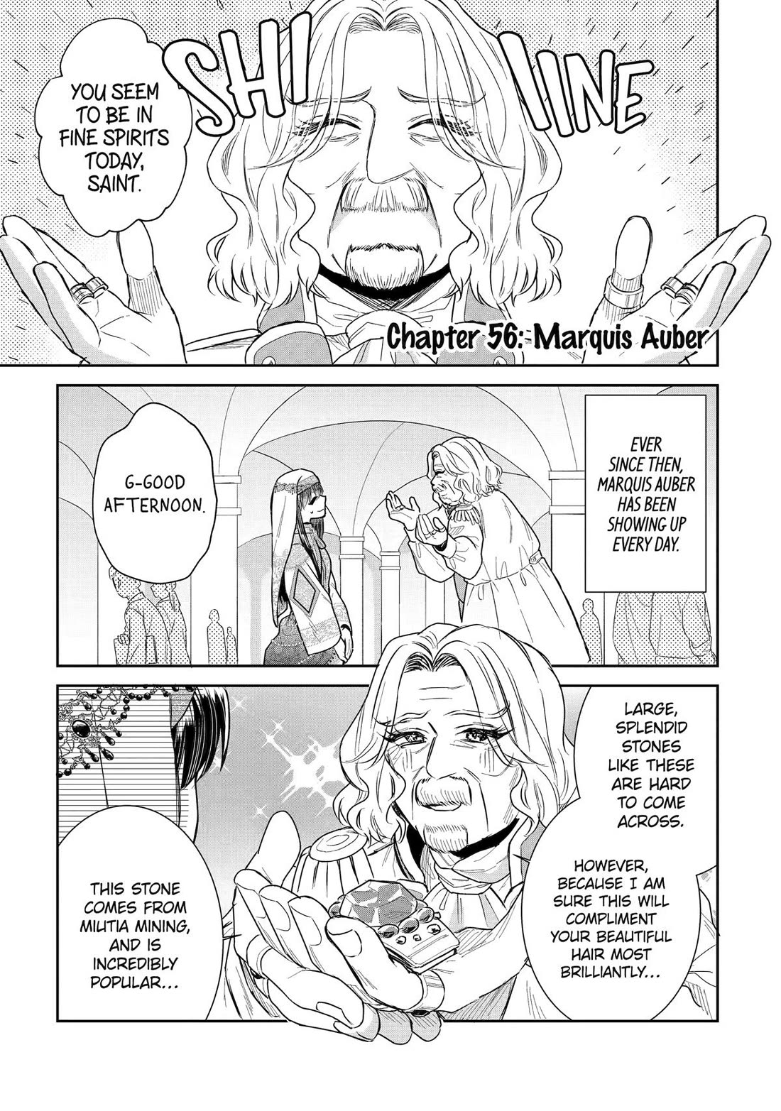 Seijo no Hazu ga, Douyara Nottoraremashita Chapter 56 page 1 - Chapter 56