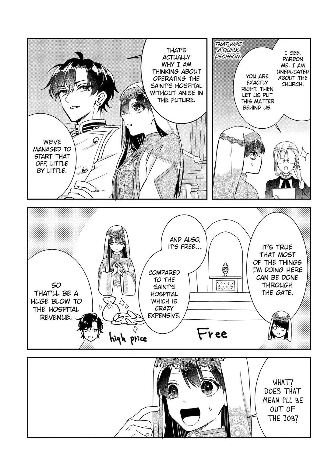 Seijo no Hazu ga, Douyara Nottoraremashita Chapter 60 page 36 - Chapter 60