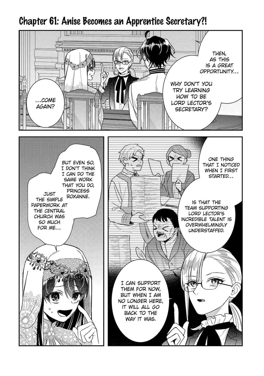 Seijo no Hazu ga, Douyara Nottoraremashita Chapter 61 page 1 - Chapter 61