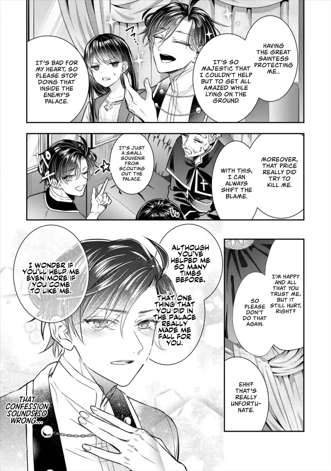 Seijo no Hazu ga, Douyara Nottoraremashita Chapter 7 page 14 - Chapter 7