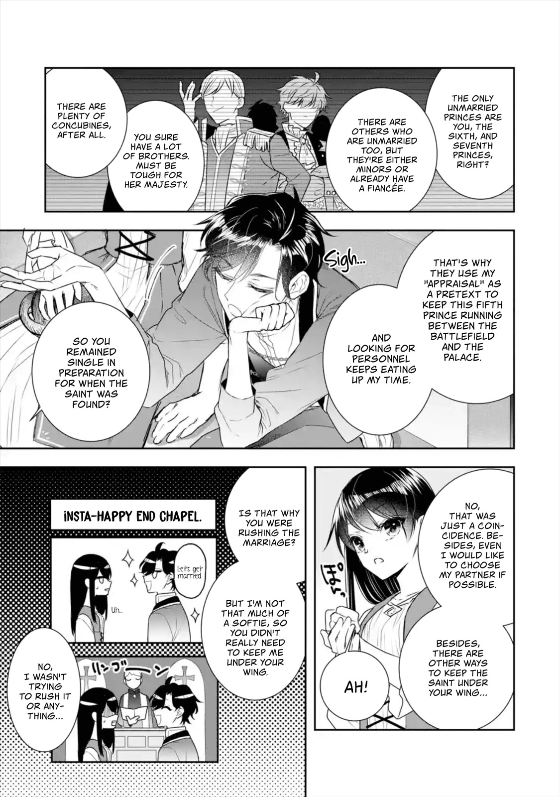 Seijo no Hazu ga, Douyara Nottoraremashita Chapter 8 page 16 - Chapter 8