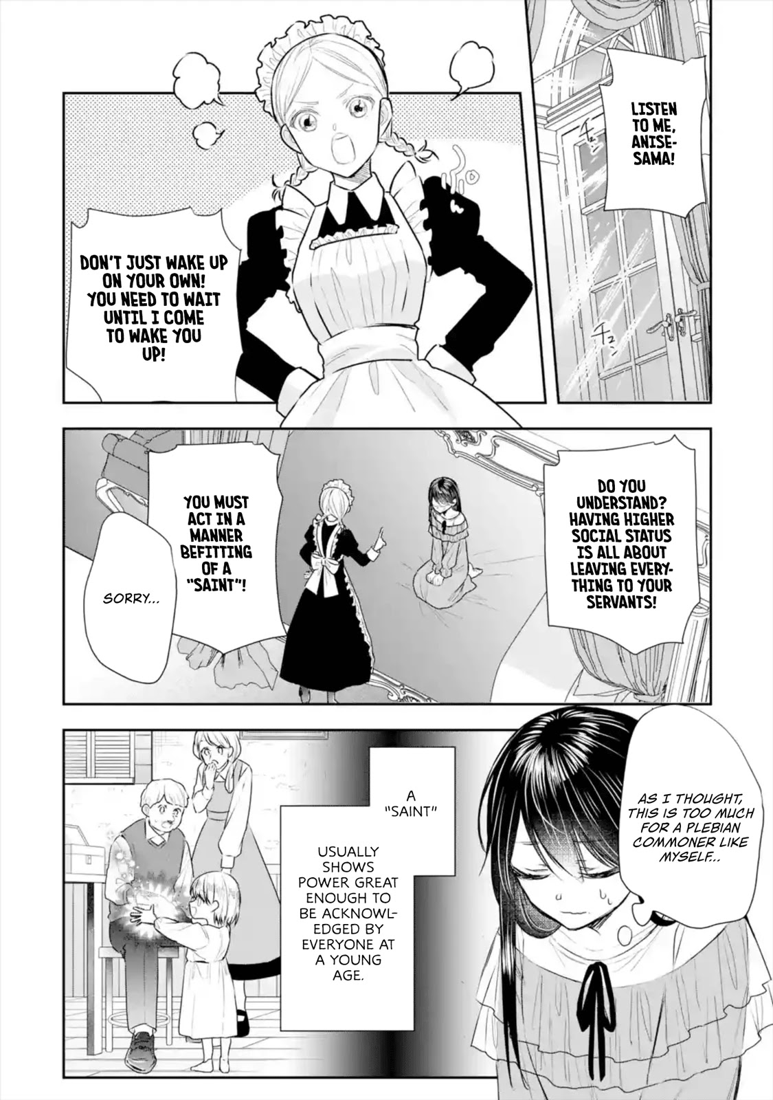 Seijo no Hazu ga, Douyara Nottoraremashita Chapter 9 page 3 - Chapter 9