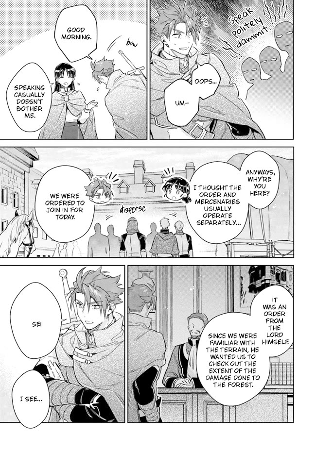 Seijo no Maryoku wa Bannou desu Chapter 33 page 9 - Chapter 33: Reformation of expedition group continues