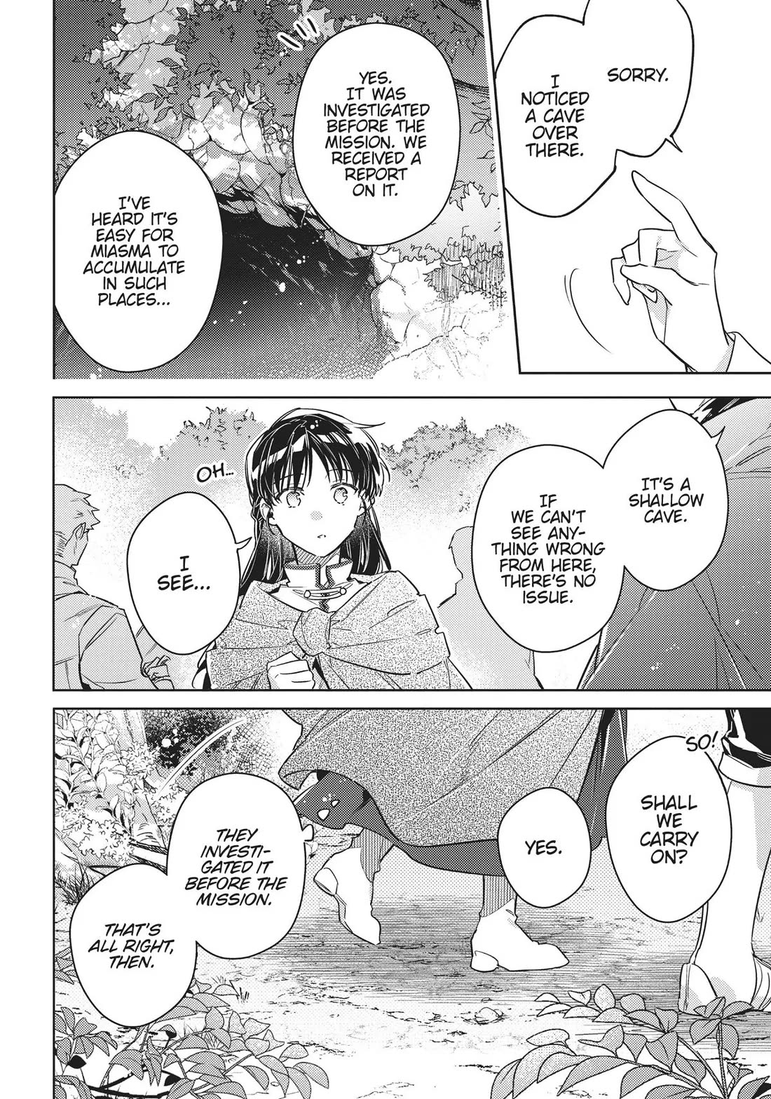 Seijo no Maryoku wa Bannou desu Chapter 38 page 12 - Chapter 38: The First Order Knights