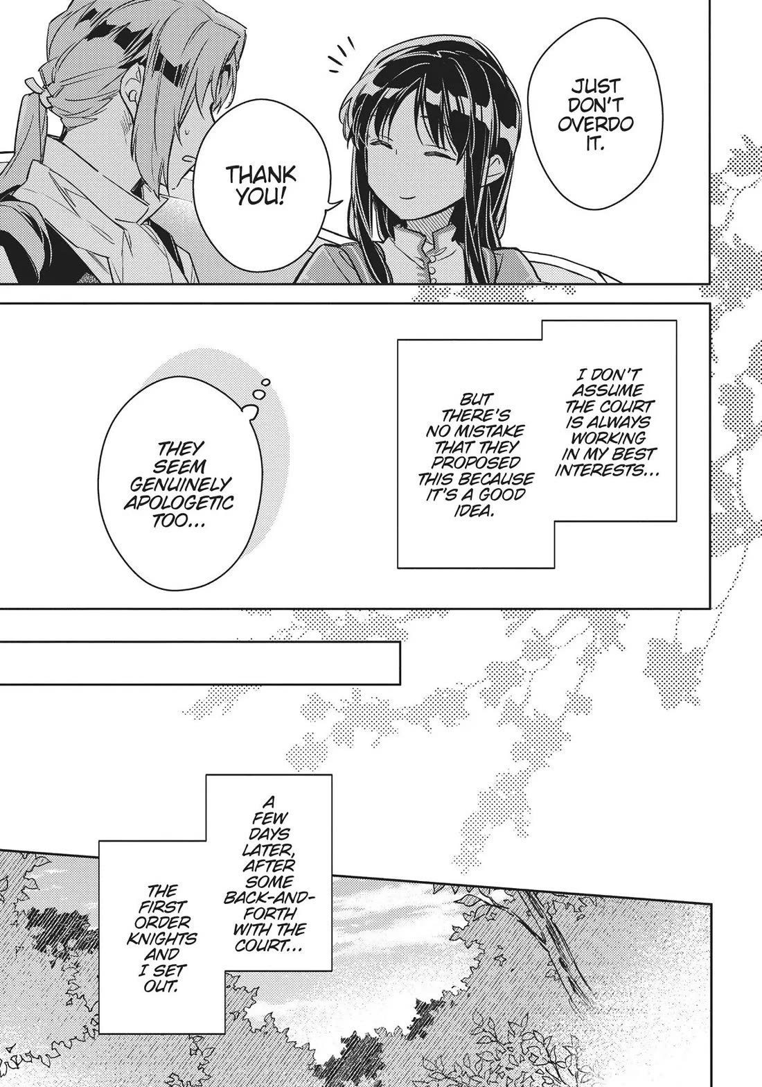 Seijo no Maryoku wa Bannou desu Chapter 38 page 7 - Chapter 38: The First Order Knights