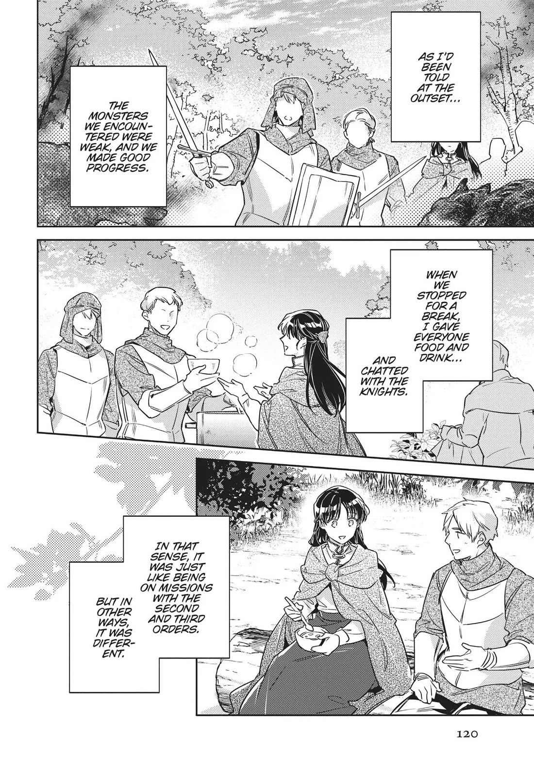 Seijo no Maryoku wa Bannou desu Chapter 38 page 8 - Chapter 38: The First Order Knights