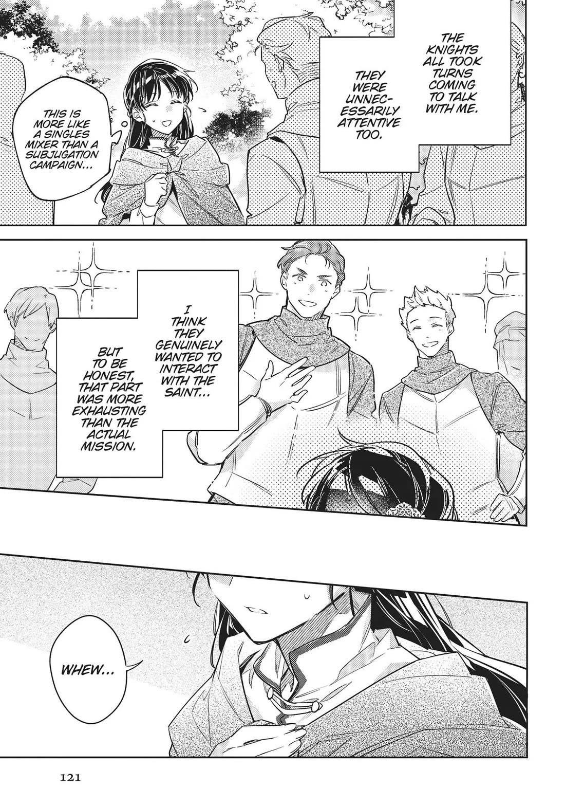 Seijo no Maryoku wa Bannou desu Chapter 38 page 9 - Chapter 38: The First Order Knights