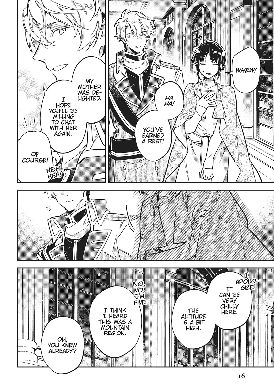 Seijo no Maryoku wa Bannou desu Chapter 39 page 16 - Chapter 39: The Hawke Domain