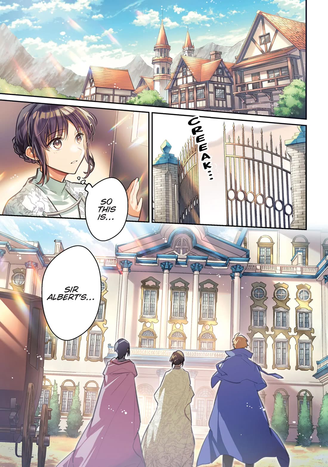 Seijo no Maryoku wa Bannou desu Chapter 39 page 2 - Chapter 39: The Hawke Domain