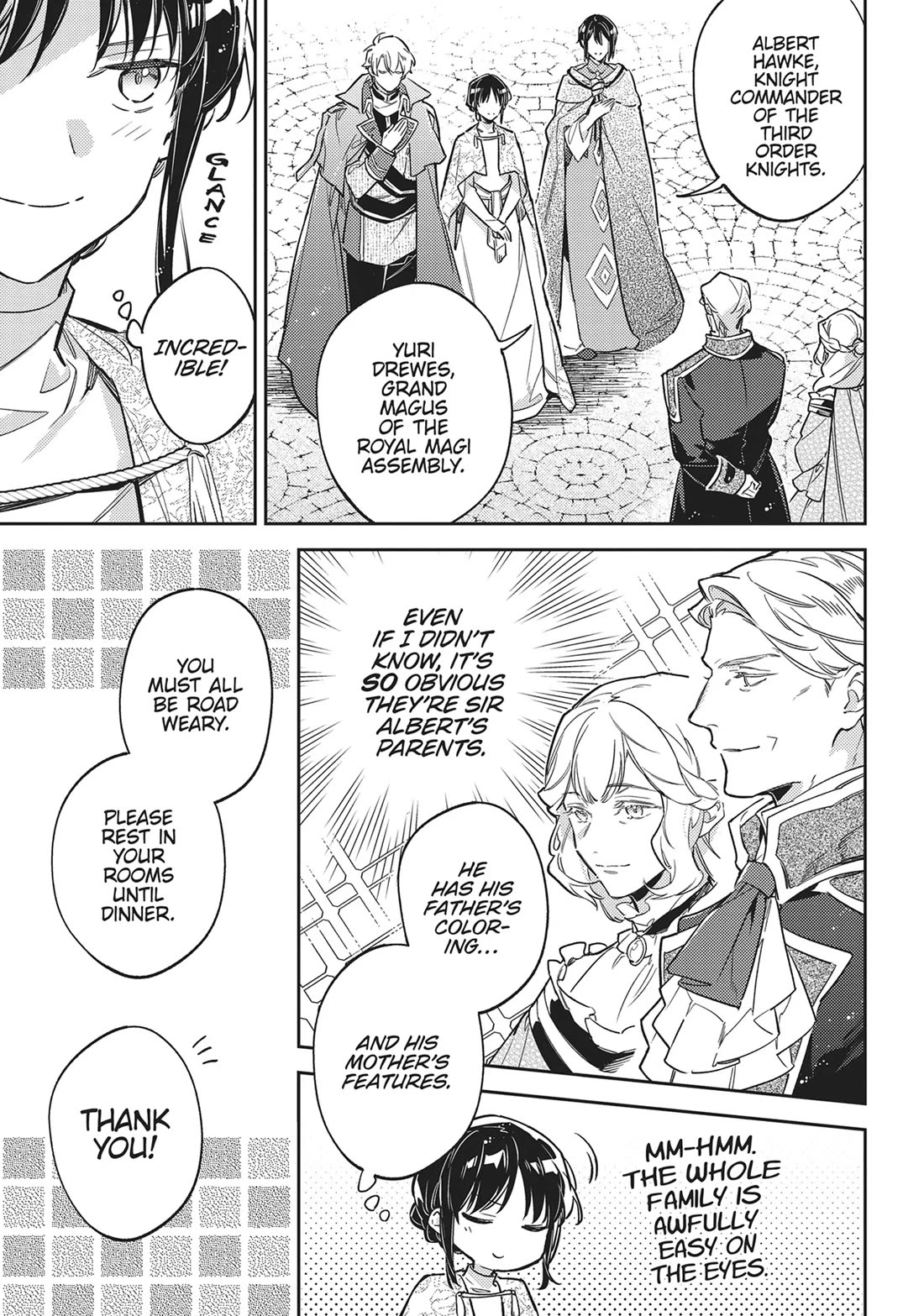 Seijo no Maryoku wa Bannou desu Chapter 39 page 7 - Chapter 39: The Hawke Domain