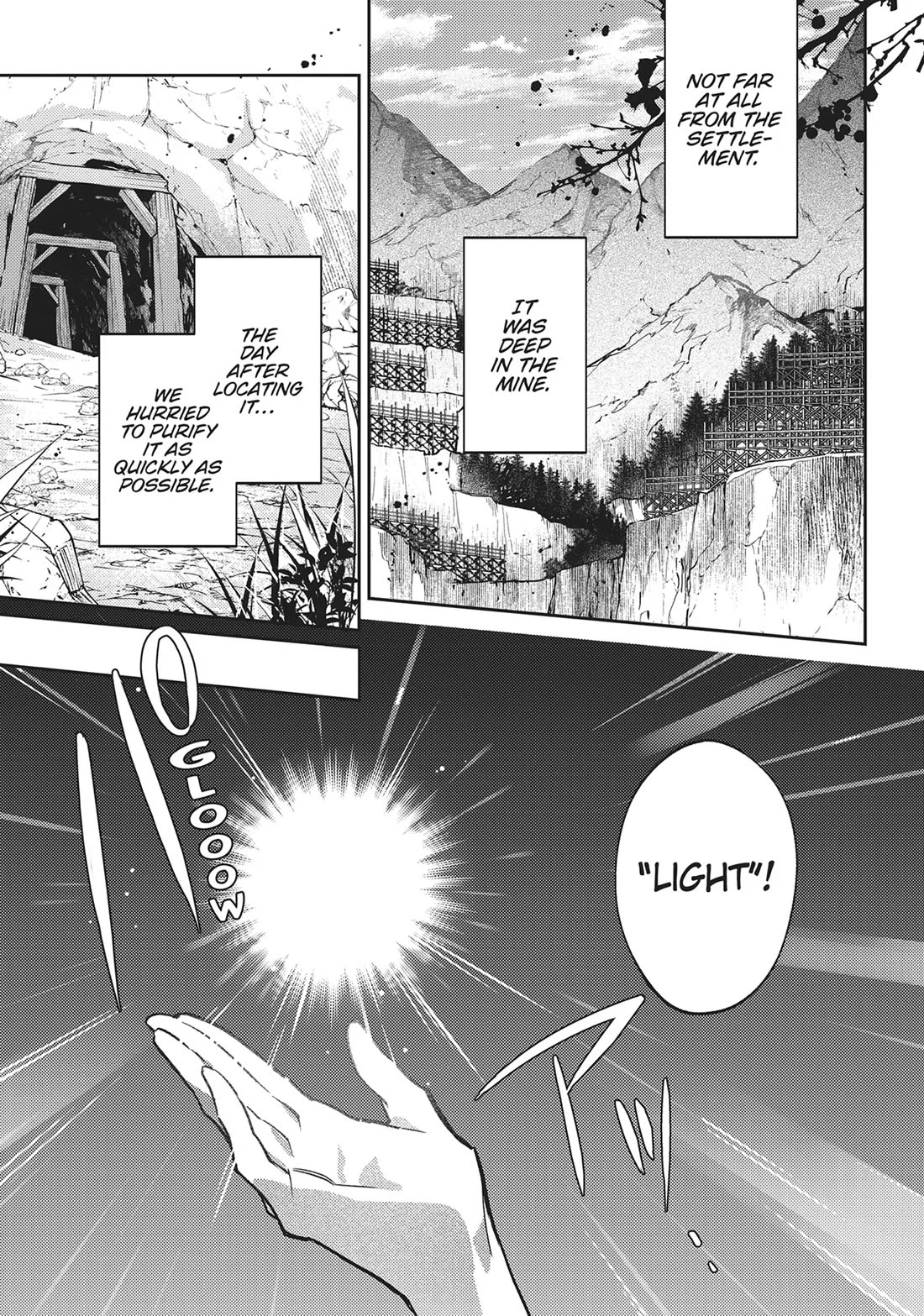 Seijo no Maryoku wa Bannou desu Chapter 40 page 3 - Chapter 40: The Mine