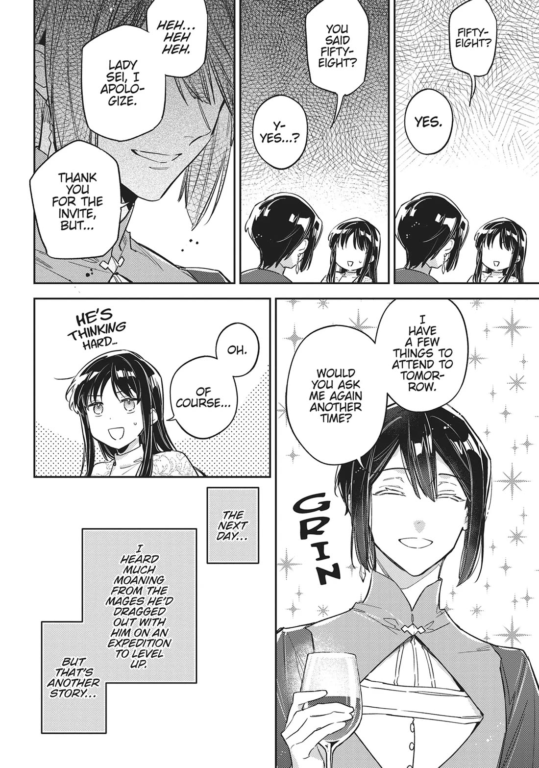 Seijo no Maryoku wa Bannou desu Chapter 43.5 page 2 - Chapter 43.5: The Saint's Level