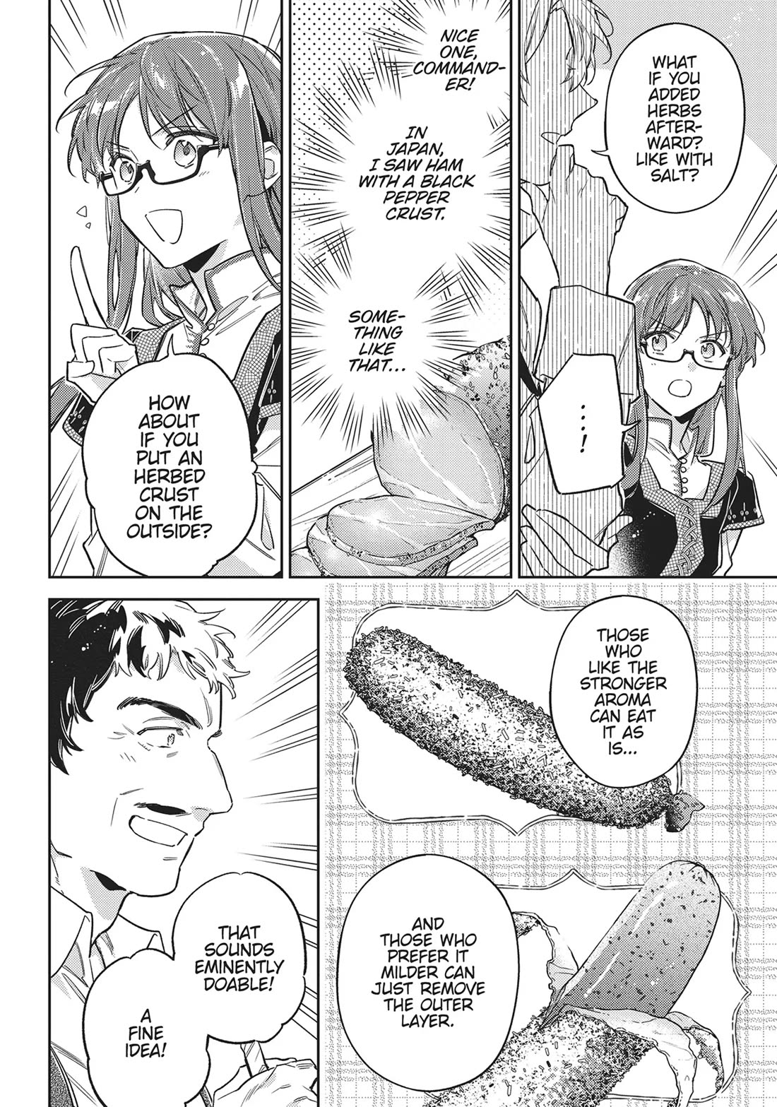 Seijo no Maryoku wa Bannou desu Chapter 43 page 22 - Chapter 43: Dried Sausage