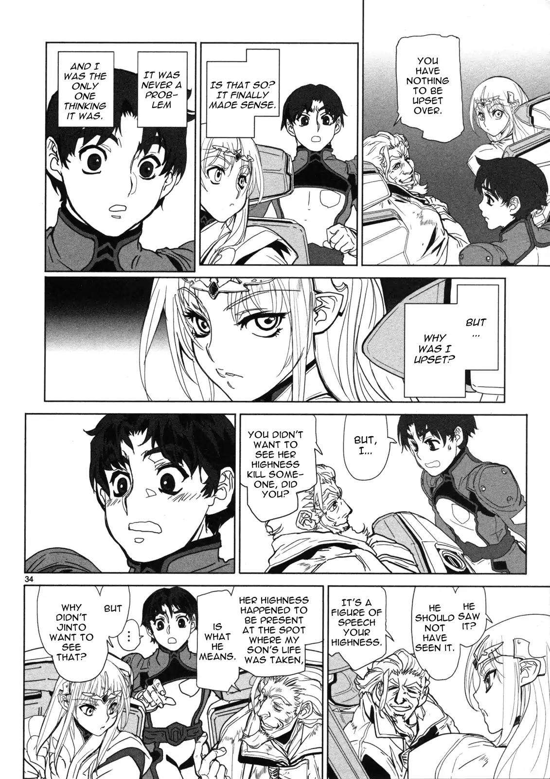 Seikai no Monshou (YONEMURA Kouichirou) Chapter 14 page 35 - Chapter 14
