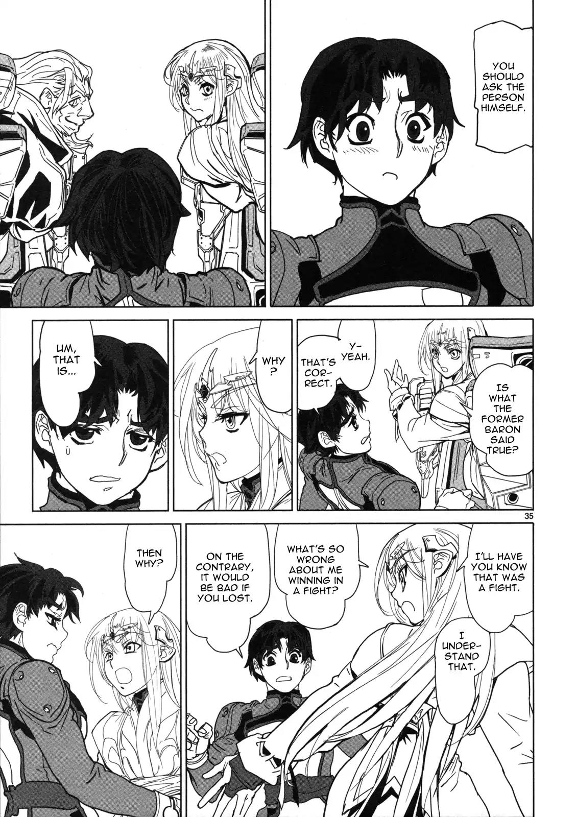 Seikai no Monshou (YONEMURA Kouichirou) Chapter 14 page 36 - Chapter 14