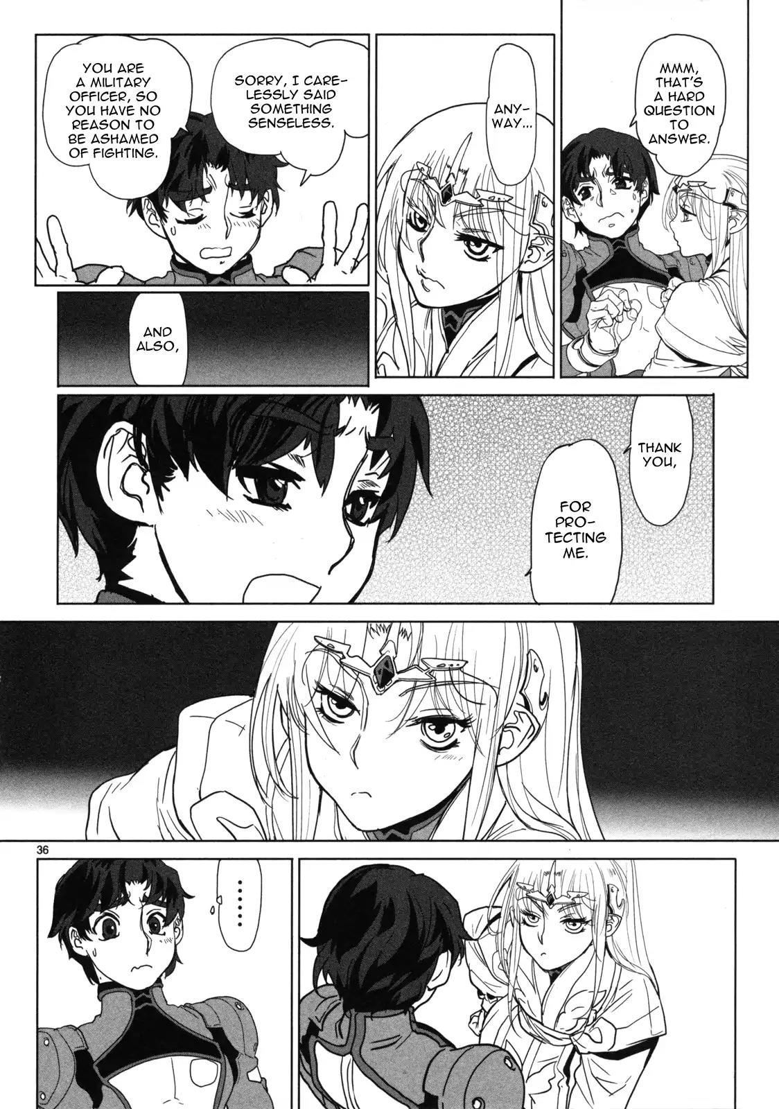 Seikai no Monshou (YONEMURA Kouichirou) Chapter 14 page 37 - Chapter 14
