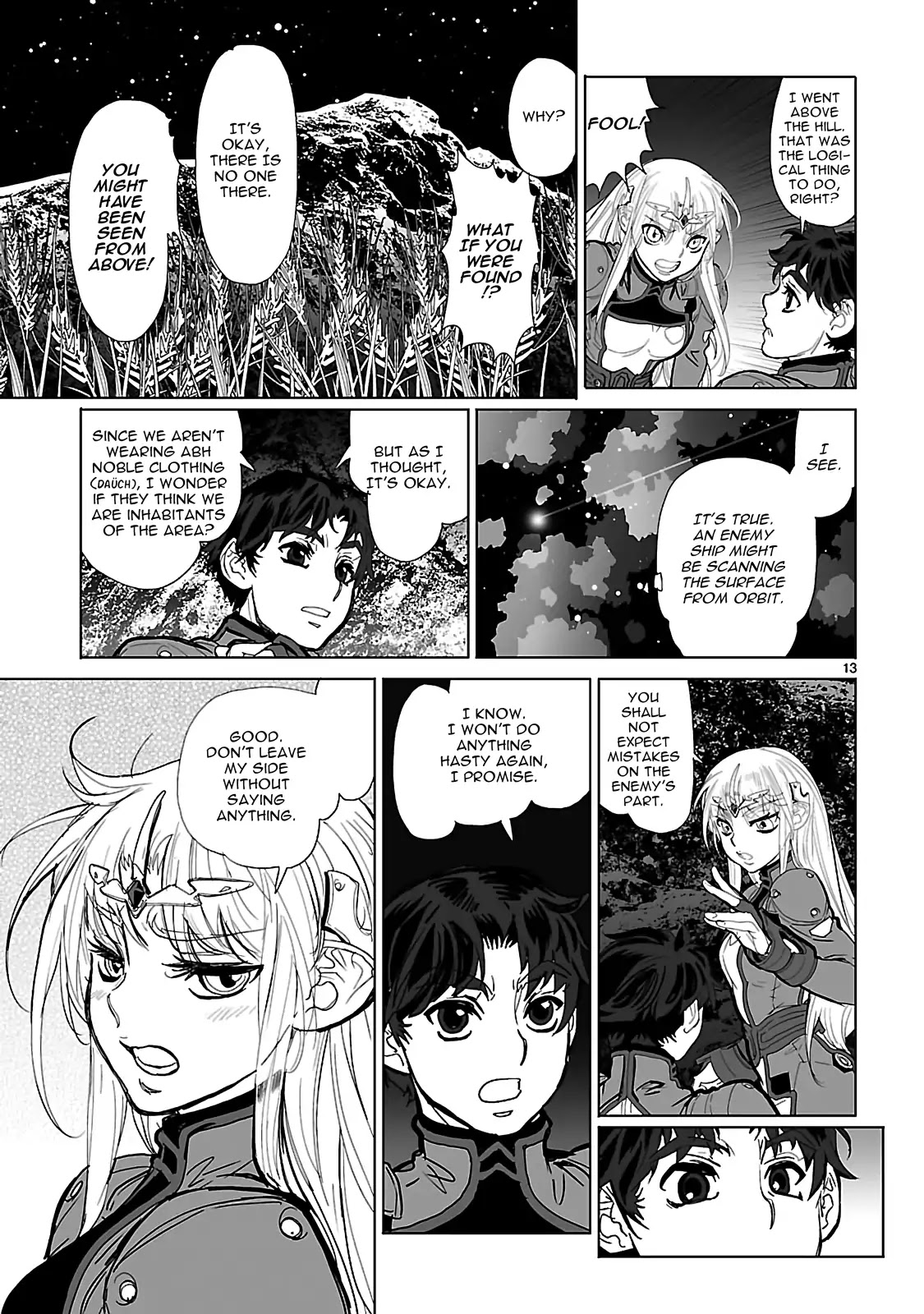 Seikai no Monshou (YONEMURA Kouichirou) Chapter 18 page 13 - Chapter 18
