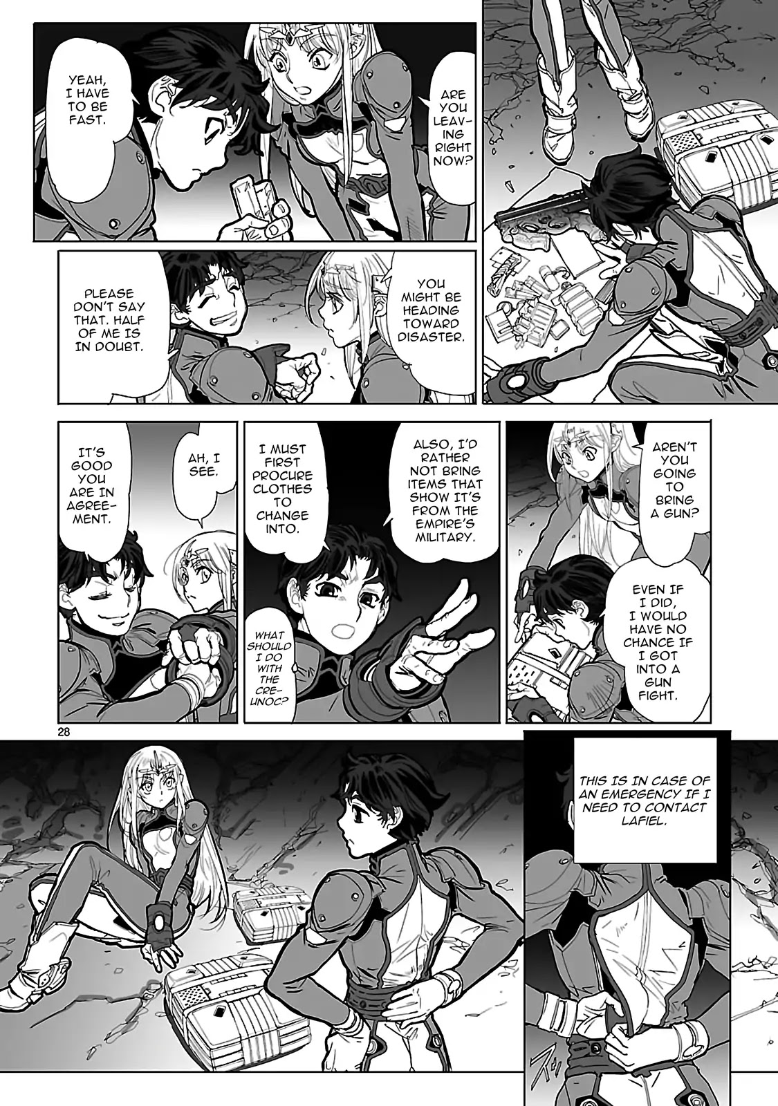 Seikai no Monshou (YONEMURA Kouichirou) Chapter 18 page 28 - Chapter 18