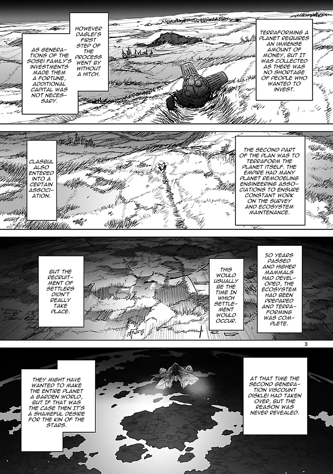 Seikai no Monshou (YONEMURA Kouichirou) Chapter 18 page 3 - Chapter 18