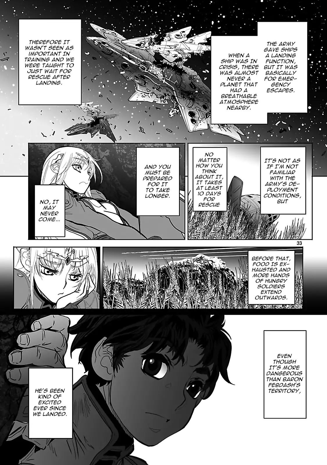 Seikai no Monshou (YONEMURA Kouichirou) Chapter 18 page 33 - Chapter 18