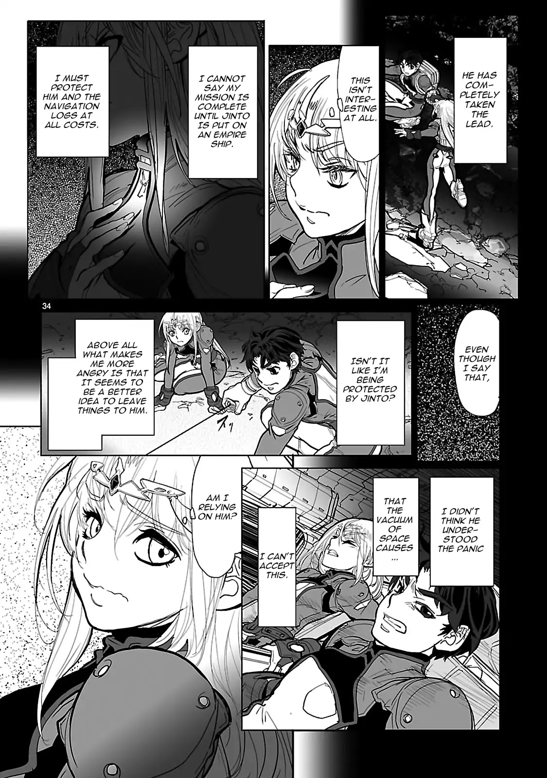 Seikai no Monshou (YONEMURA Kouichirou) Chapter 18 page 34 - Chapter 18