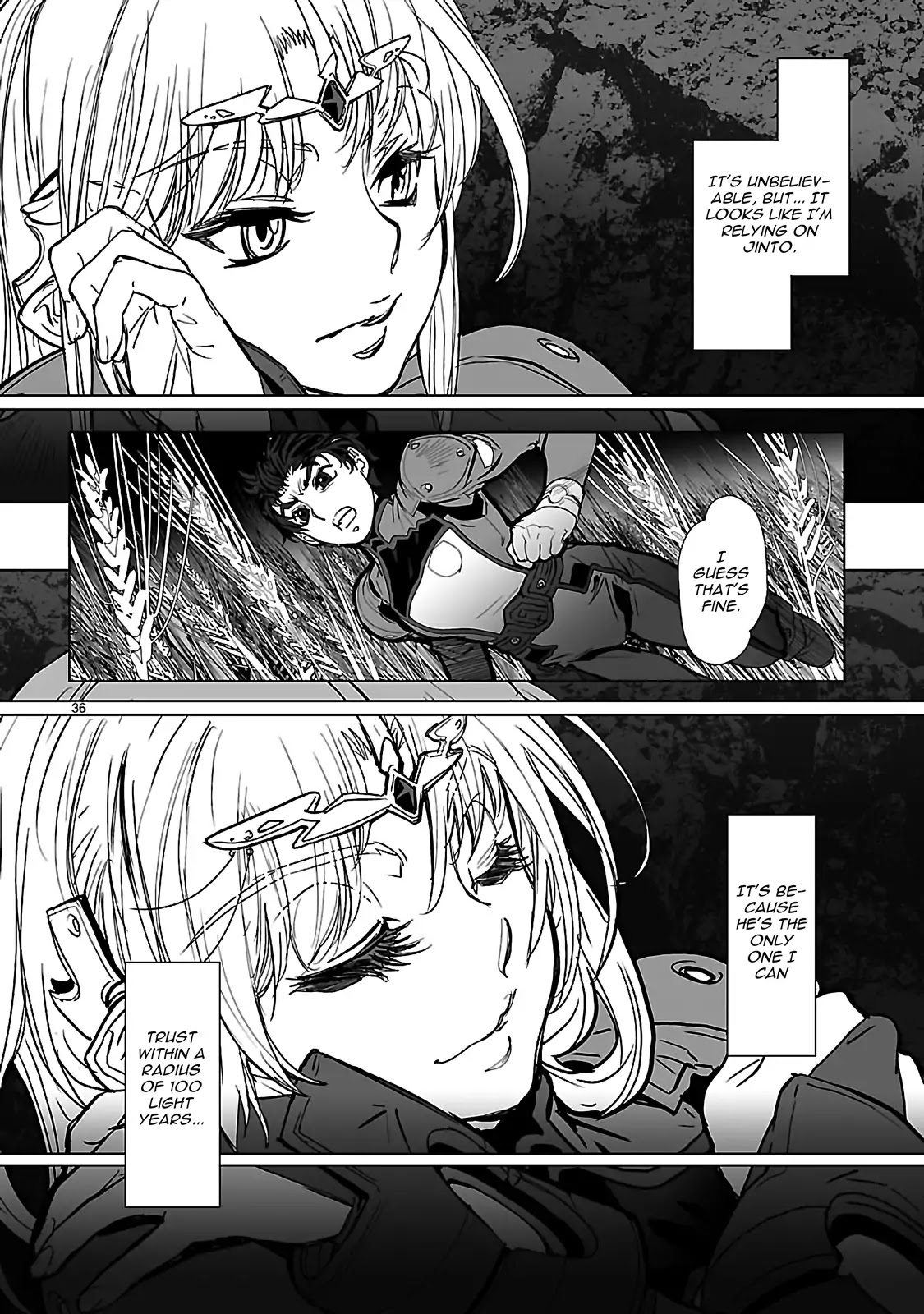 Seikai no Monshou (YONEMURA Kouichirou) Chapter 18 page 36 - Chapter 18