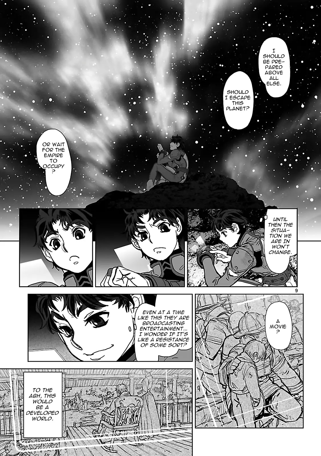 Seikai no Monshou (YONEMURA Kouichirou) Chapter 18 page 9 - Chapter 18