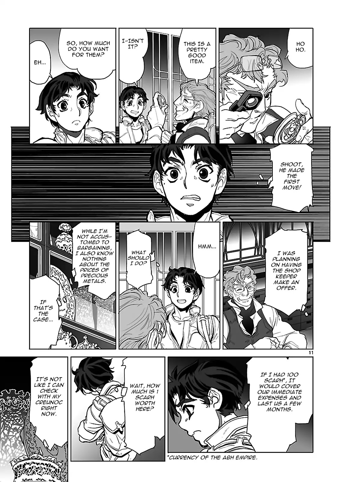 Seikai no Monshou (YONEMURA Kouichirou) Chapter 19 page 11 - Chapter 19