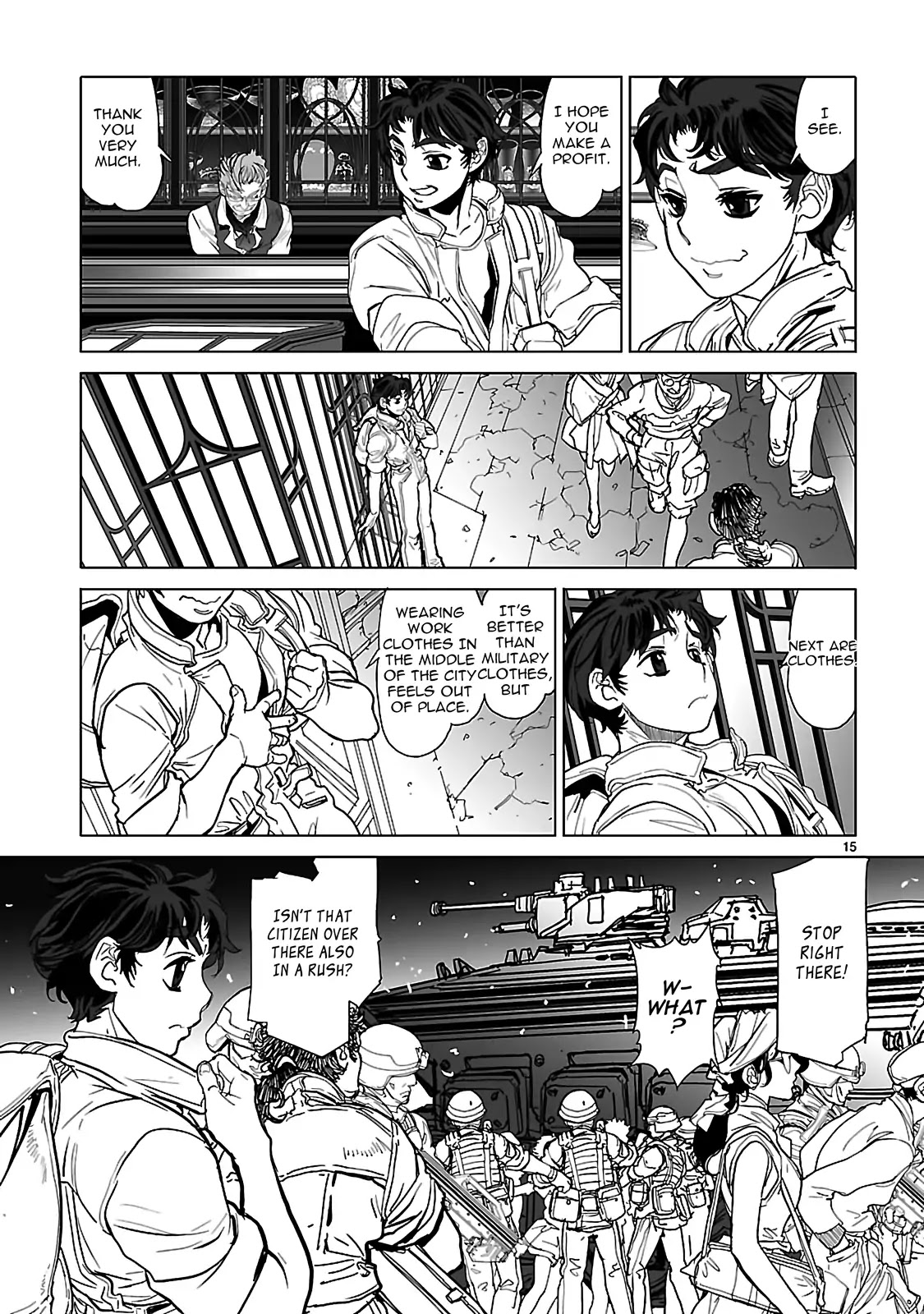 Seikai no Monshou (YONEMURA Kouichirou) Chapter 19 page 15 - Chapter 19