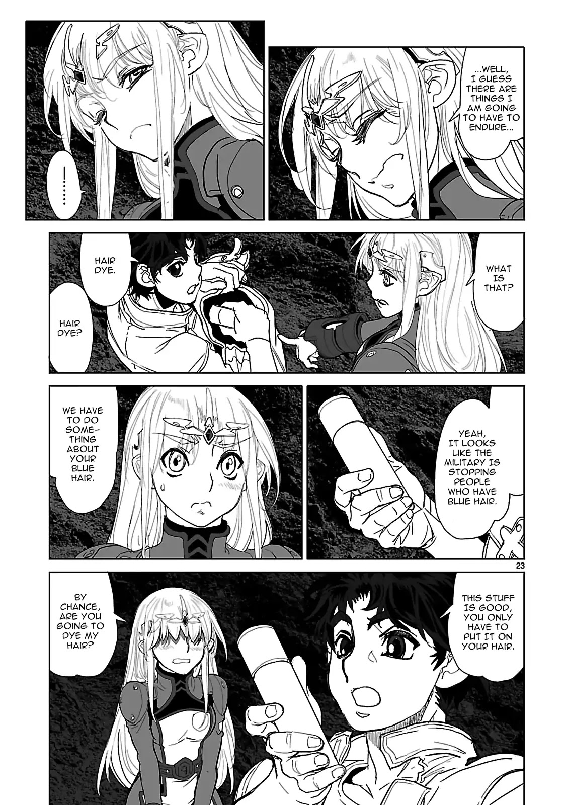 Seikai no Monshou (YONEMURA Kouichirou) Chapter 19 page 23 - Chapter 19