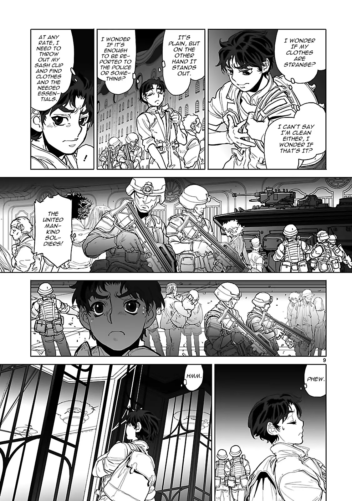 Seikai no Monshou (YONEMURA Kouichirou) Chapter 19 page 9 - Chapter 19