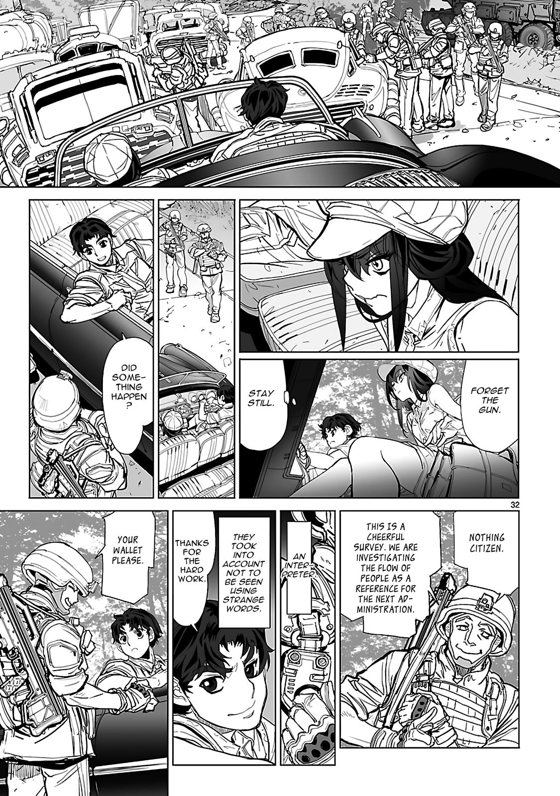 Seikai no Monshou (YONEMURA Kouichirou) Chapter 22 page 32 - Chapter 22