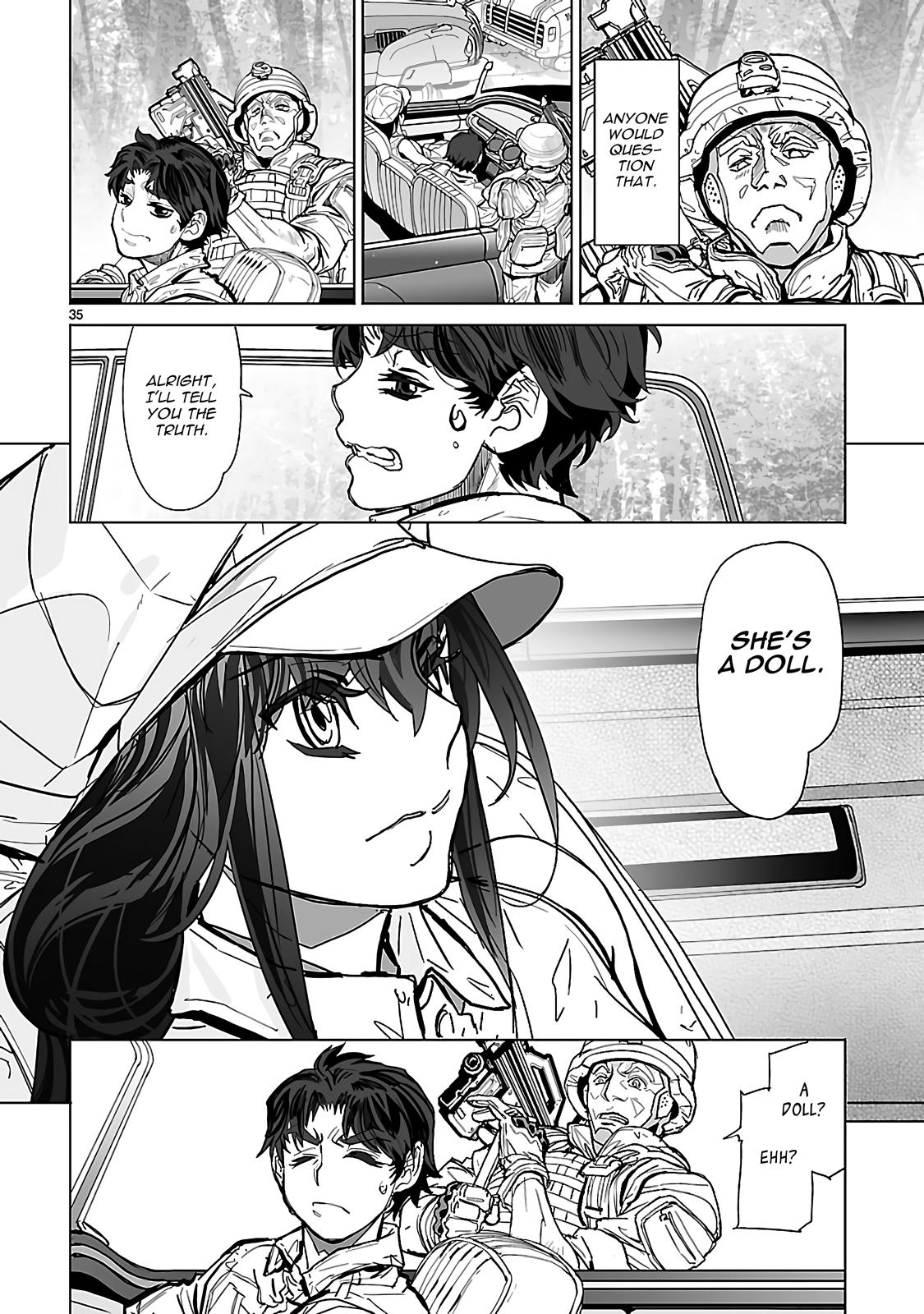 Seikai no Monshou (YONEMURA Kouichirou) Chapter 22 page 35 - Chapter 22