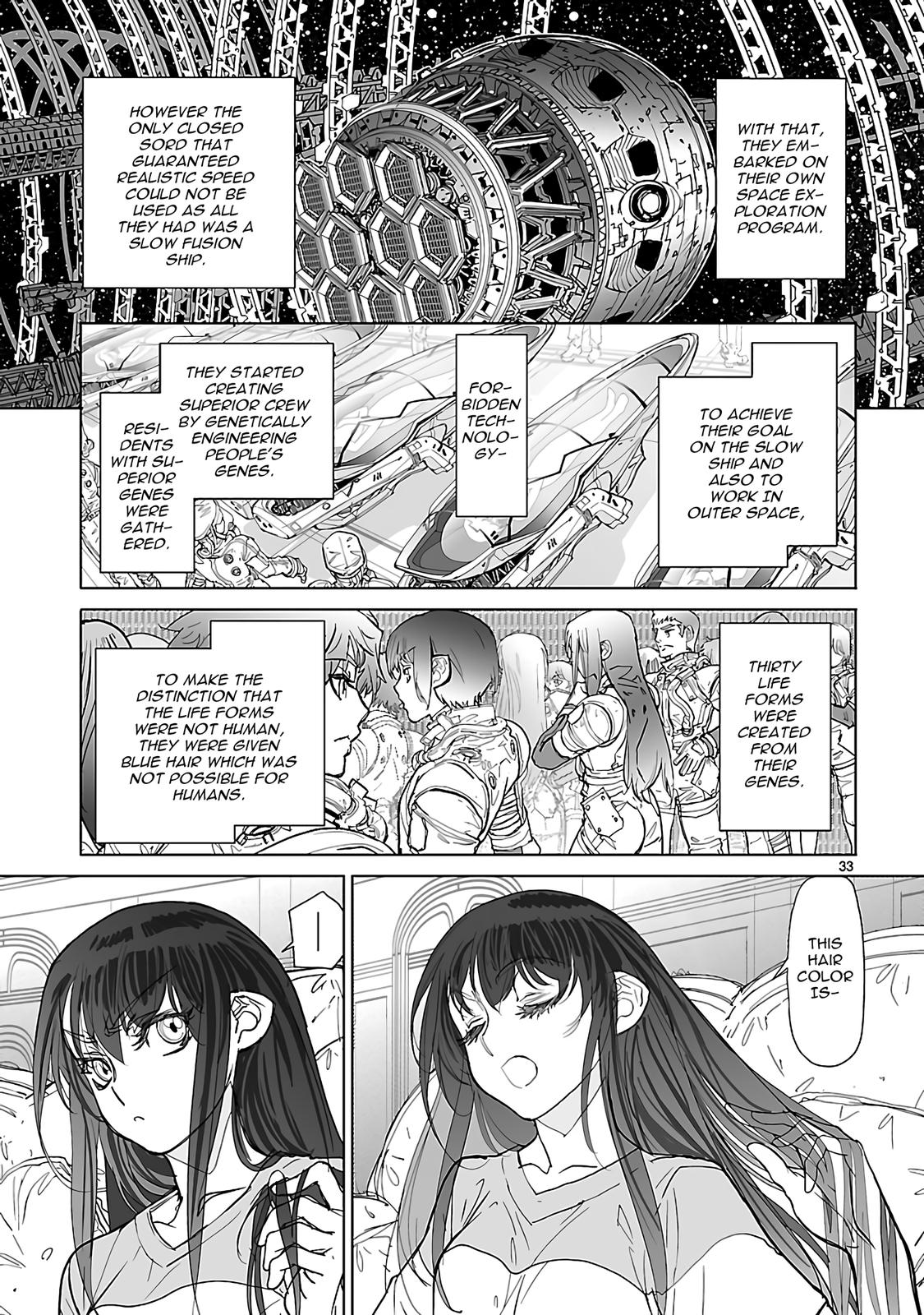 Seikai no Monshou (YONEMURA Kouichirou) Chapter 23 page 33 - Chapter 23