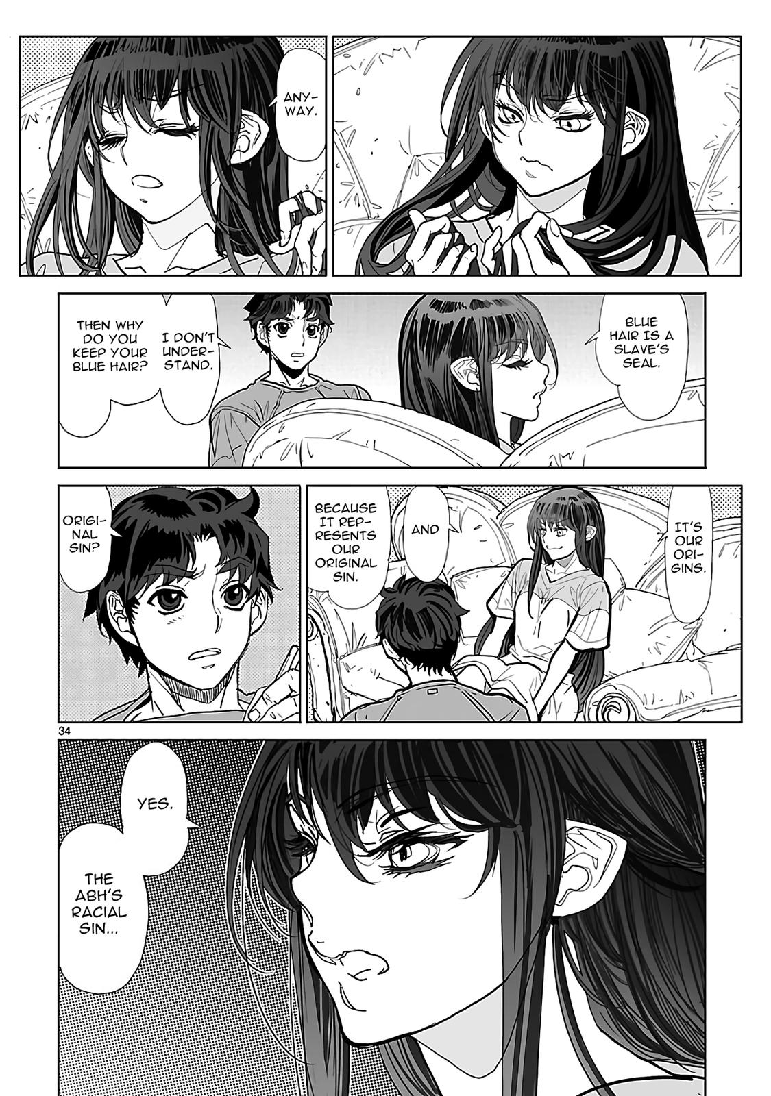 Seikai no Monshou (YONEMURA Kouichirou) Chapter 23 page 34 - Chapter 23