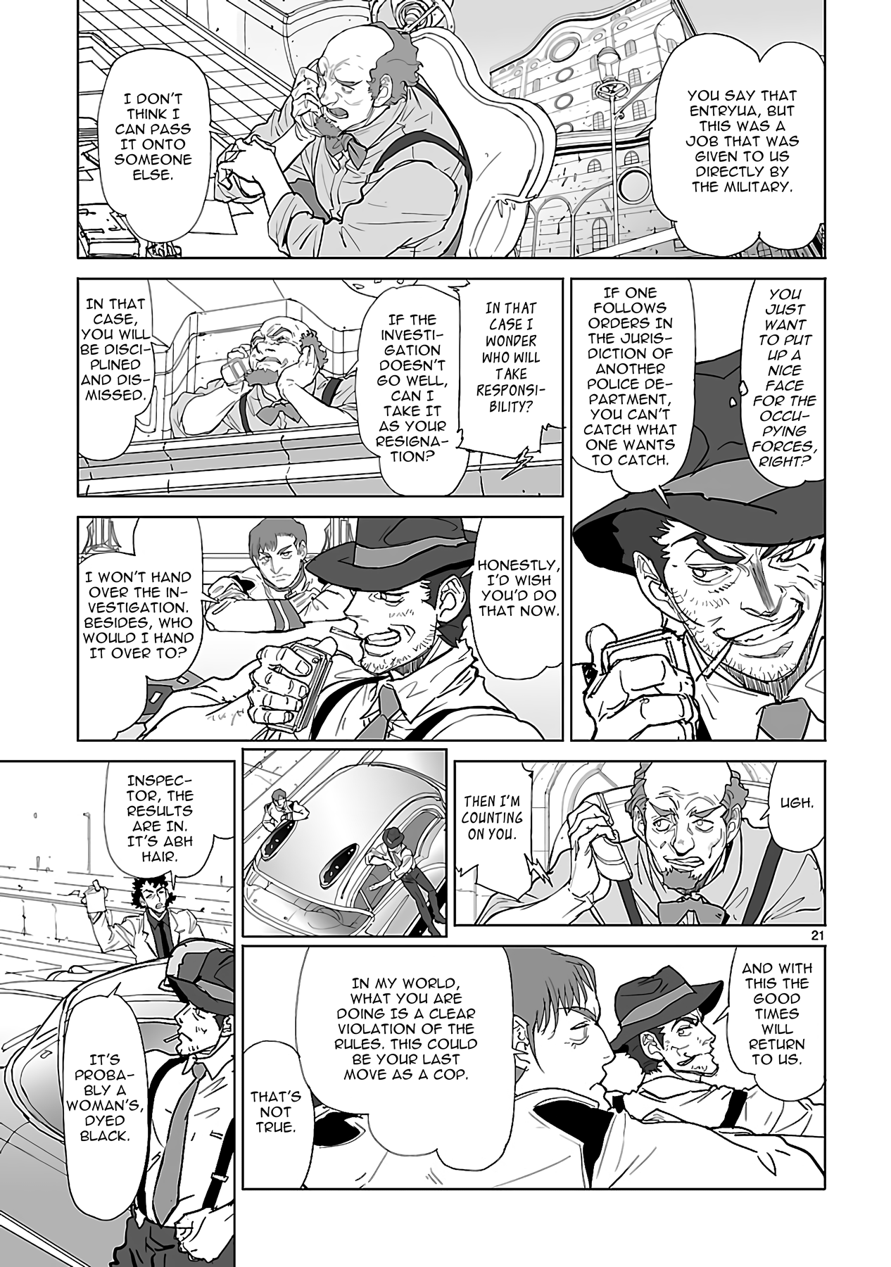 Seikai no Monshou (YONEMURA Kouichirou) Chapter 24 page 21 - Chapter 24