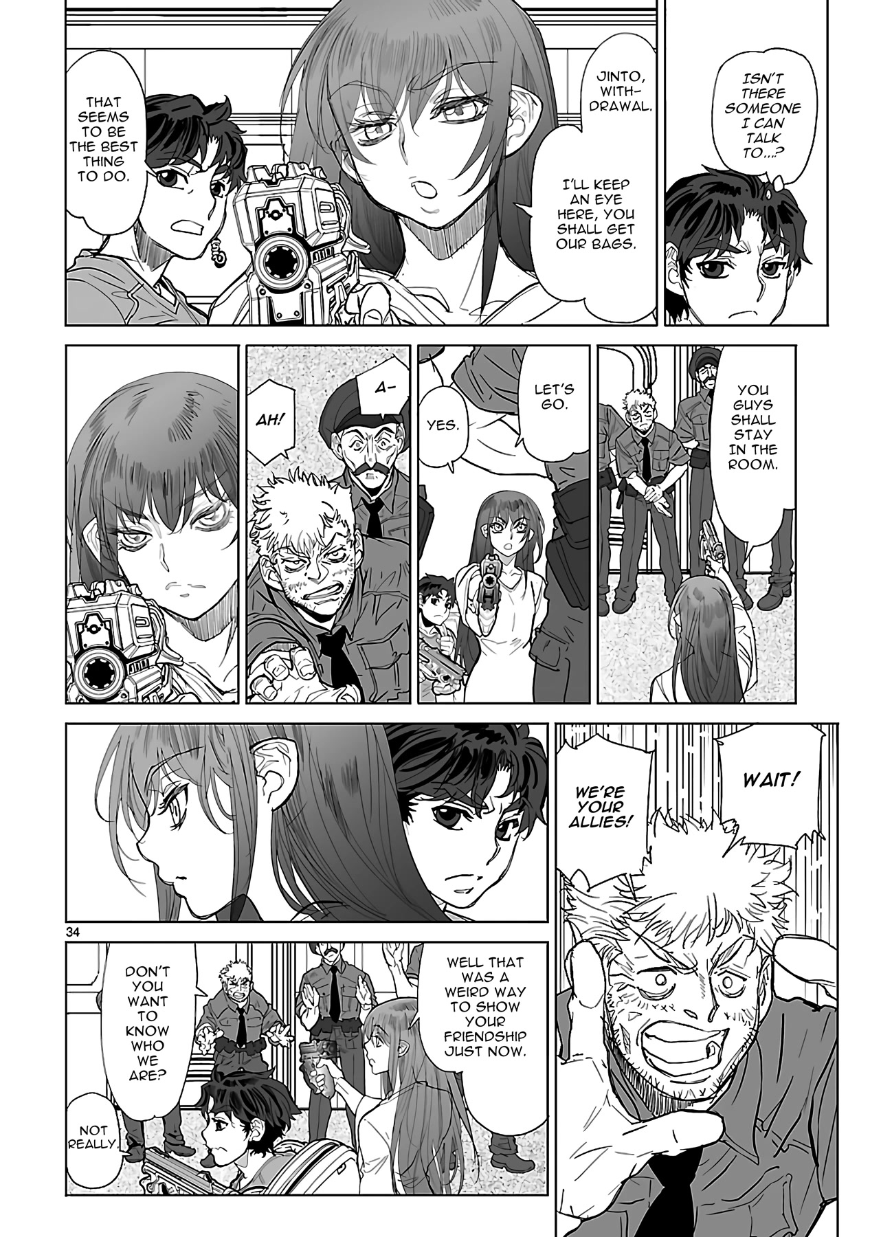 Seikai no Monshou (YONEMURA Kouichirou) Chapter 24 page 34 - Chapter 24