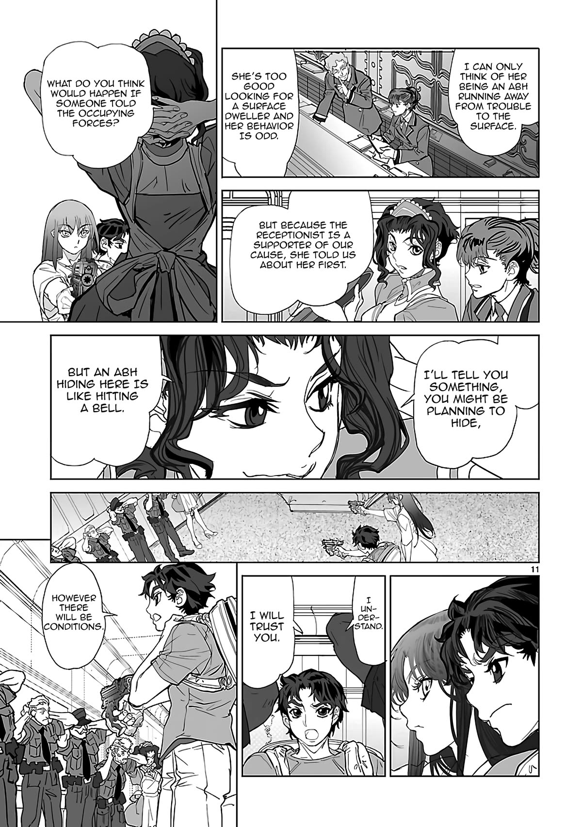 Seikai no Monshou (YONEMURA Kouichirou) Chapter 25 page 11 - Chapter 25