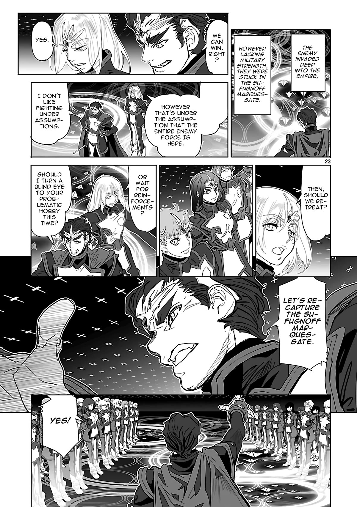 Seikai no Monshou (YONEMURA Kouichirou) Chapter 25 page 22 - Chapter 25