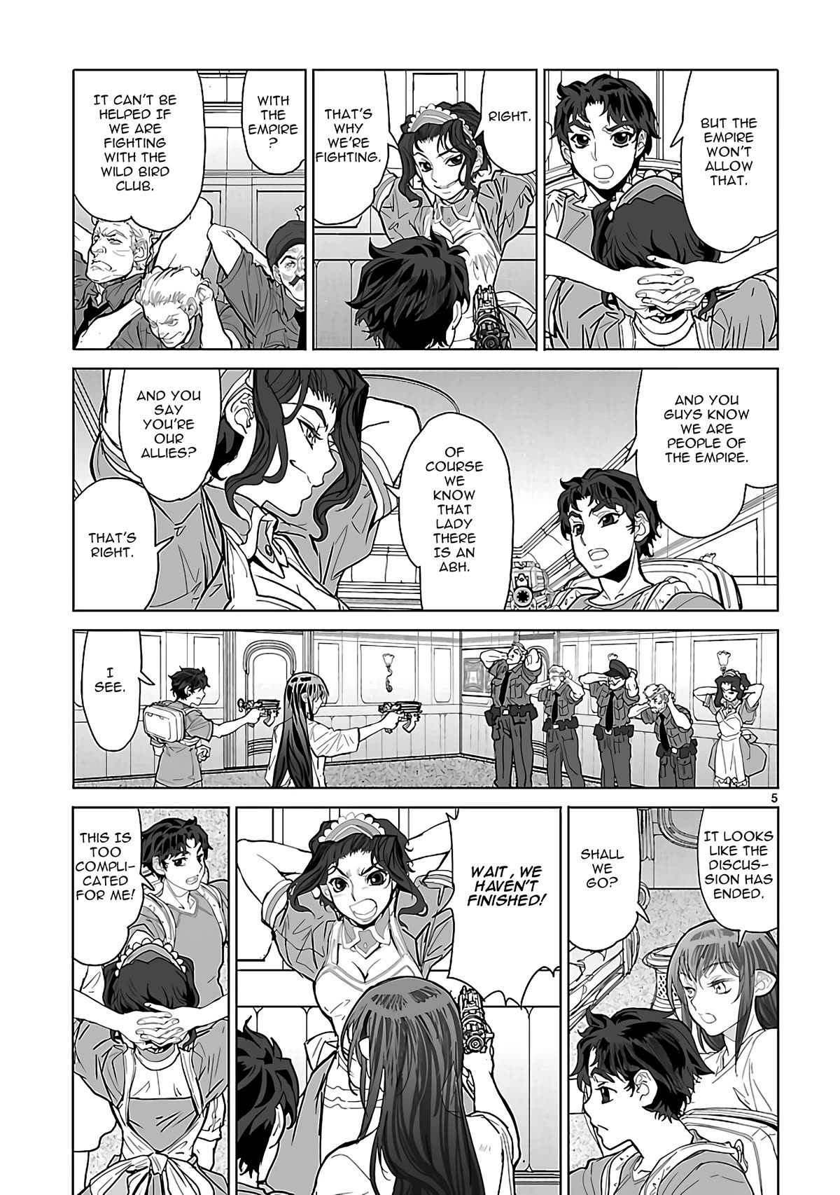 Seikai no Monshou (YONEMURA Kouichirou) Chapter 25 page 5 - Chapter 25