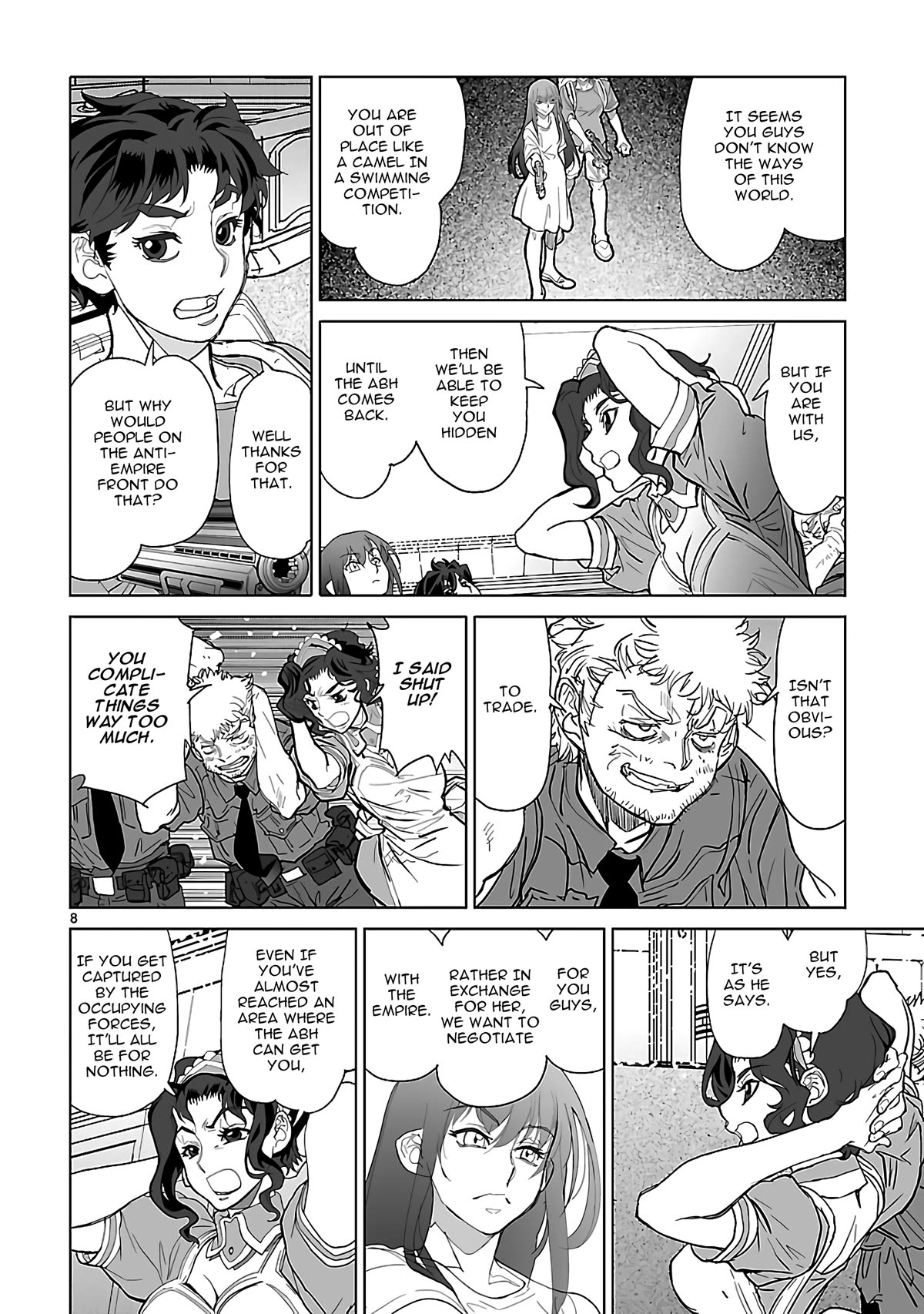 Seikai no Monshou (YONEMURA Kouichirou) Chapter 25 page 8 - Chapter 25