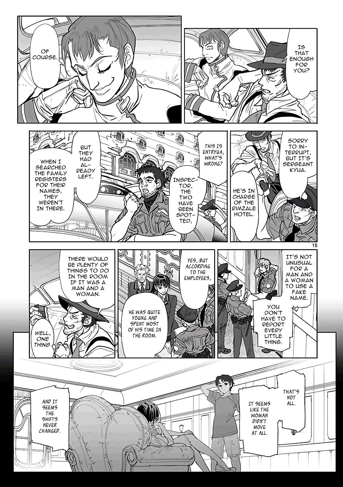 Seikai no Monshou (YONEMURA Kouichirou) Chapter 26 page 15 - Chapter 26