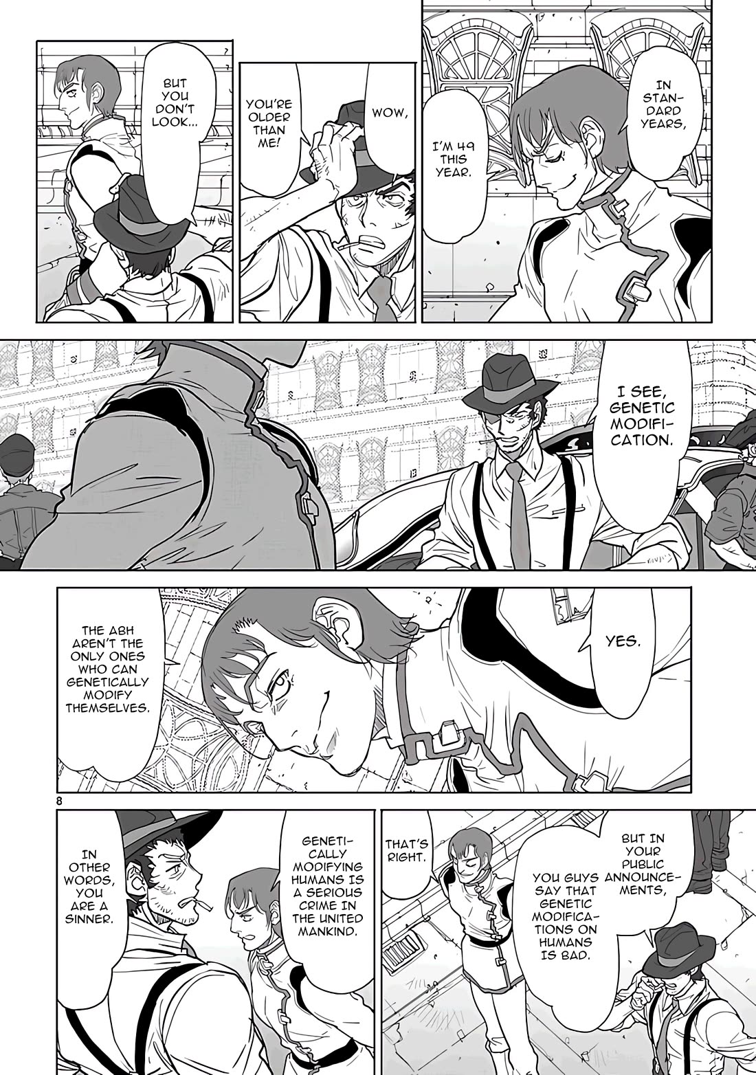 Seikai no Monshou (YONEMURA Kouichirou) Chapter 26 page 8 - Chapter 26