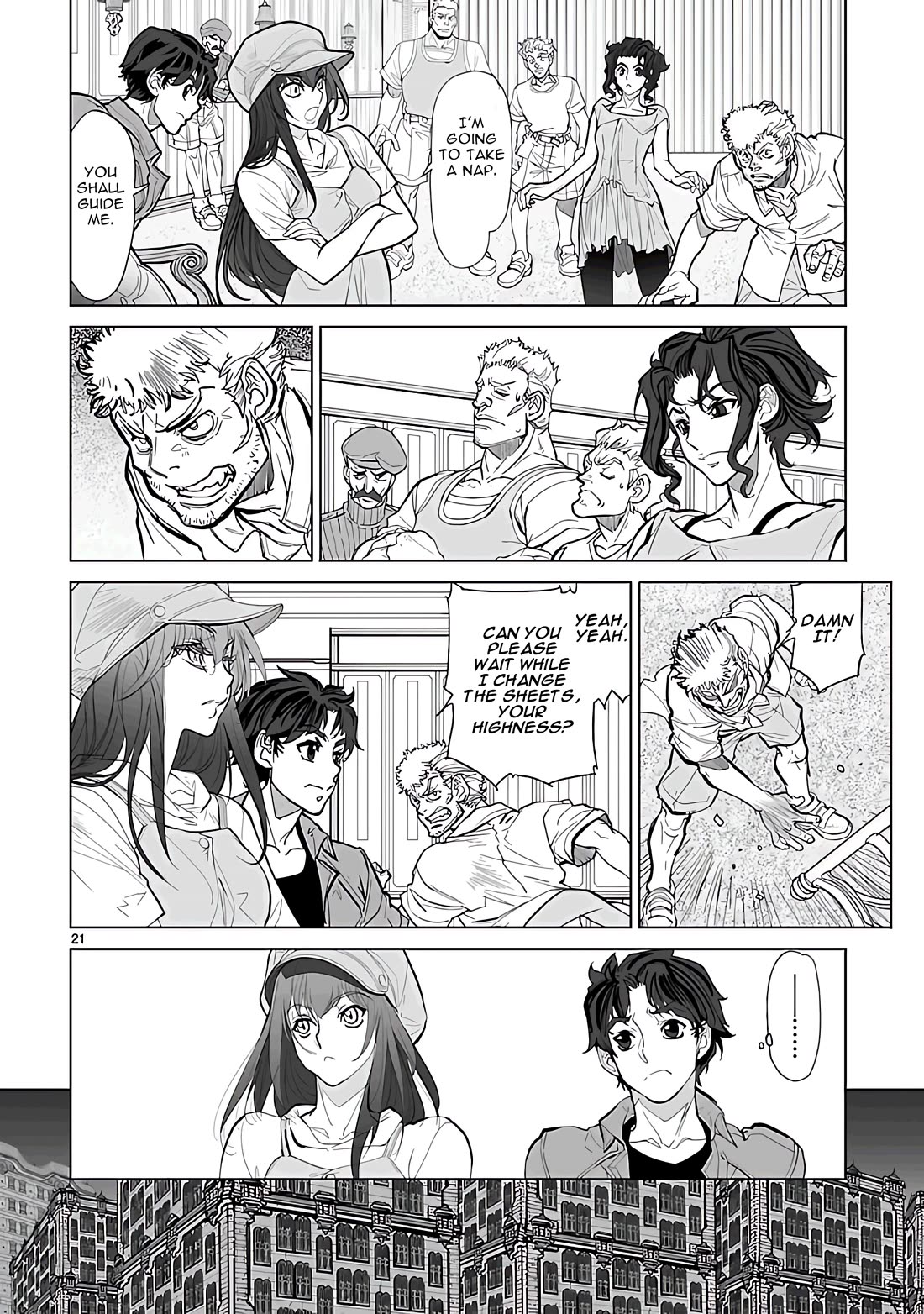 Seikai no Monshou (YONEMURA Kouichirou) Chapter 27 page 21 - Chapter 27