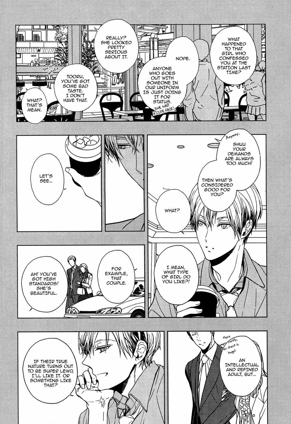 Seikaku Warui Uke Ga Guzuguzuni Nakasareru Hon Chapter 9 page 14 - Chapter 9: Bokura no Nichijou no Mouhitotsu no Saundotorakku (by Kanai Kei)