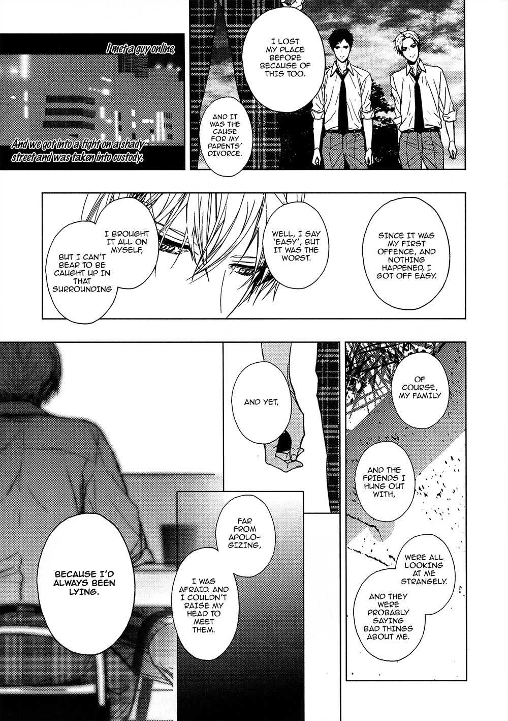 Seikaku Warui Uke Ga Guzuguzuni Nakasareru Hon Chapter 9 page 19 - Chapter 9: Bokura no Nichijou no Mouhitotsu no Saundotorakku (by Kanai Kei)