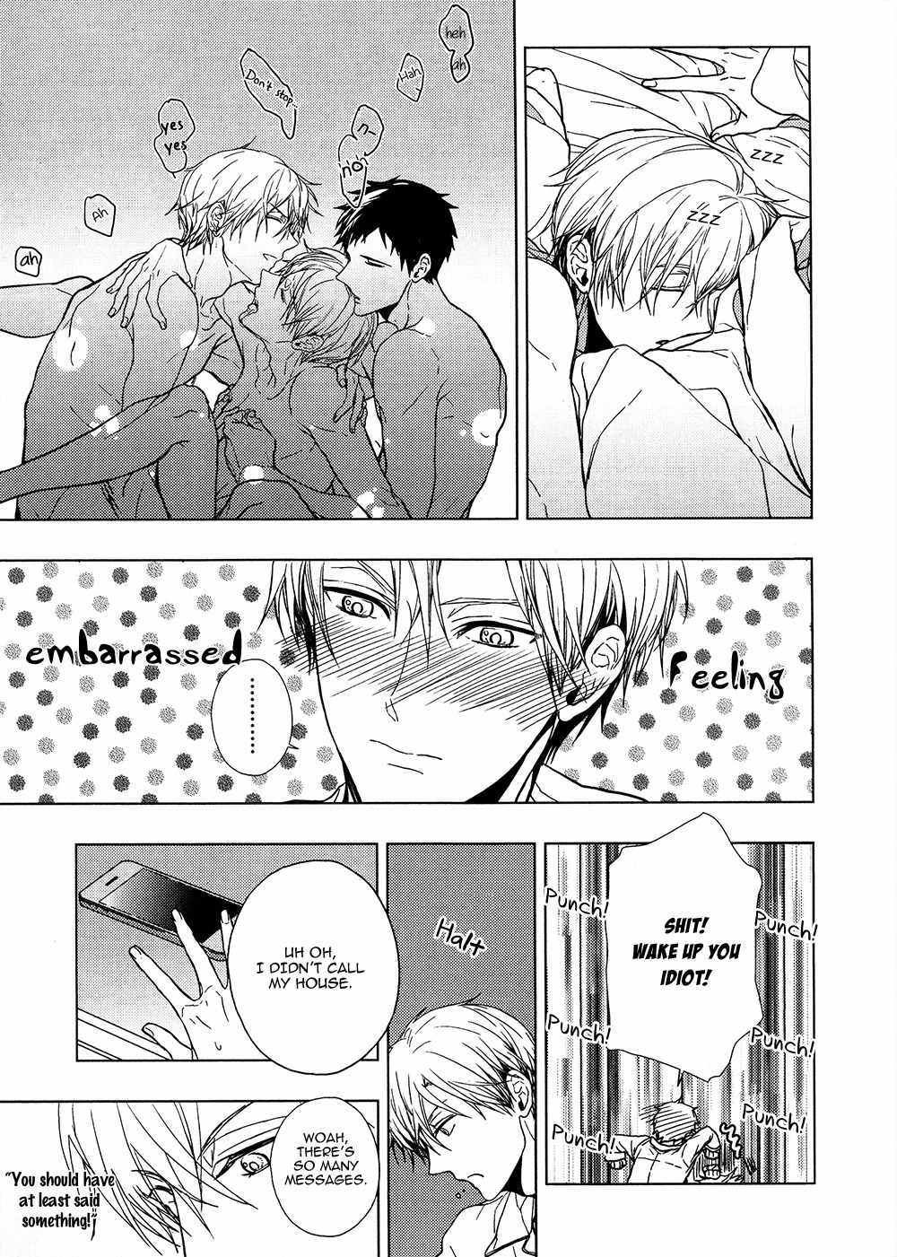 Seikaku Warui Uke Ga Guzuguzuni Nakasareru Hon Chapter 9 page 33 - Chapter 9: Bokura no Nichijou no Mouhitotsu no Saundotorakku (by Kanai Kei)